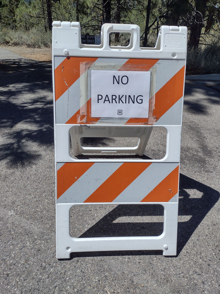 No Parking Sign