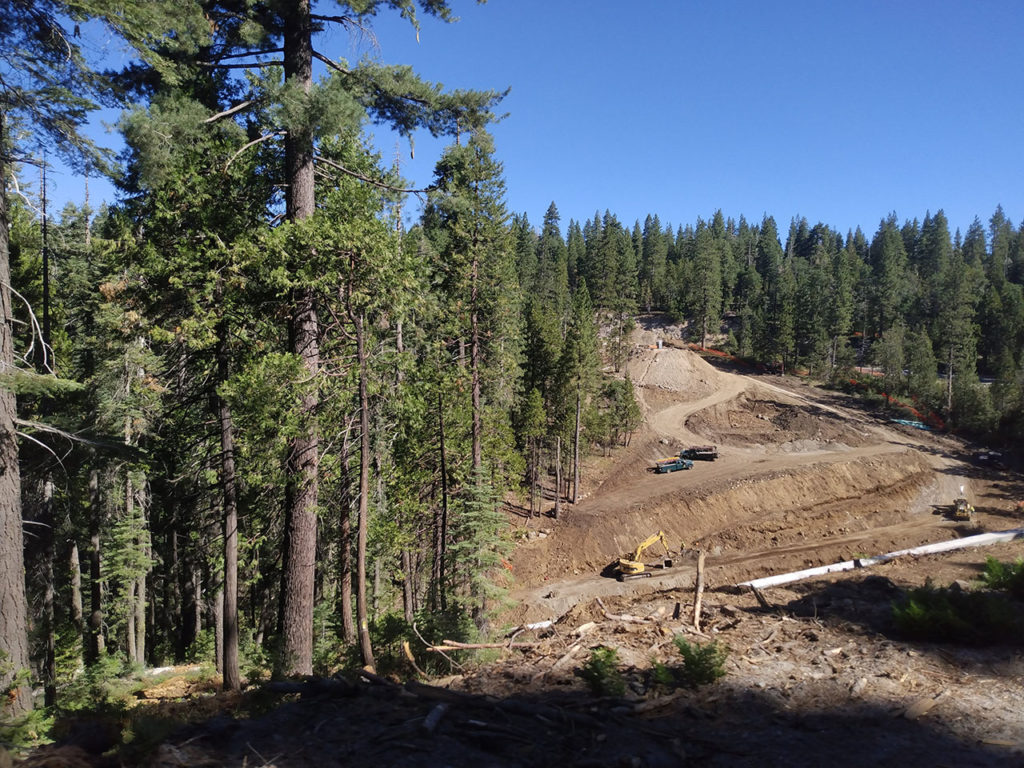 Road Construction Excavation Dirt Work